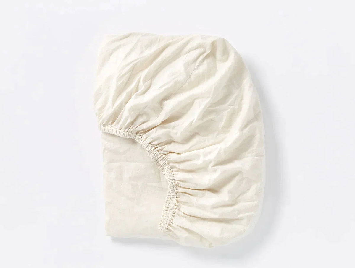 Cloud Soft Organic Sateen Fitted Sheet