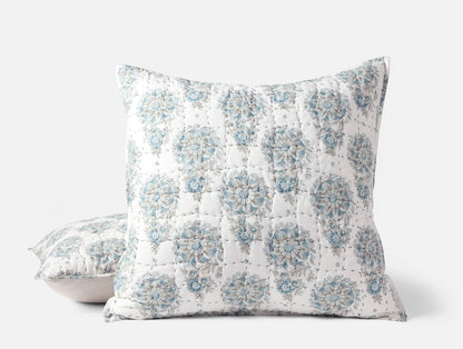 Flores Handstitched Organic Quilt