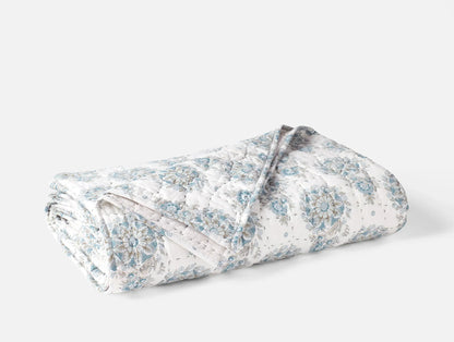 Flores Handstitched Organic Quilt
